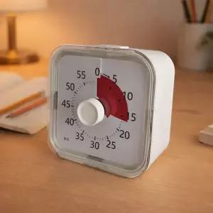 [골드스마일]공부 타이머 무소음 다이얼 탁상 공부시계 DD-13405