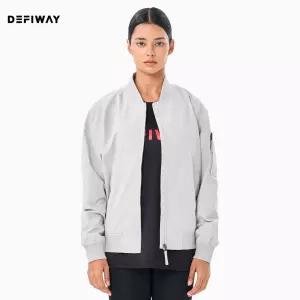 남녀공용 유틸리티 데피 블루종 자켓 오버핏점퍼 오버 커플 남성 여성