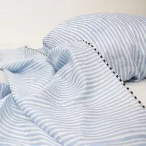 경량 스트라이프 인견 시원한 여름 쿨 홑겹 담요 이불 홑이불