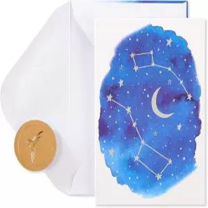 봉투가 있는 파피루스 빈 카드 별자리 (14개)