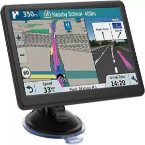 자동차 트럭 RV용 7인치 GPS 내비게이터 2026 최신 지도 업데이트 지능형 음성 내비게이션 속도 제한 알림