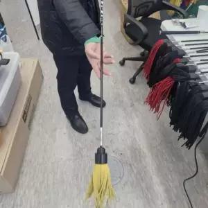 [골드스마일]골프 7번 아이언 연습용 텐션 자세기 수제 옐로우 컬러 국산 수제