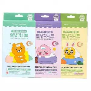 열냉각시트 라이언 3개세트 무지 어피치jkl056