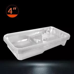 일회용 4인치 페인트 패드 10개 PET 소재 오일 트레이와 함께 사용 환경 친화적이고 경제적인 편의성