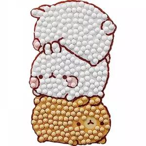 TBZ 몰랑 삼형제 (스마트톡) 보석십자수 4.5x8 큐빅페인팅 비즈십자수