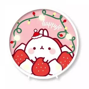 TBZ 몰랑 크리스마스 케이크 (무드등) 보석십자수 14.7x14.7