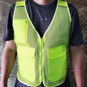 아이스팩 형광그린 8개 얼음조끼 아이스조끼 쿨 인쇄가능 8개형jkl638