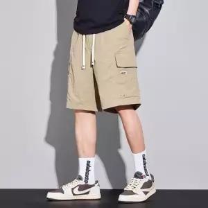 스파이더맨 여름 캐주얼 남친 얇은 아우터 하의 트렌드 스포츠 반바지 비치 쿨링 5부 OPH2