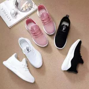 인기상품 초경량 여성 런닝화 쿠션 헬스 실내 홈트 운동화 B형 [WF90A53_260403]