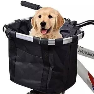 대용량 자전거 바구니 탈부착 자전거 앞 바구니 강아지 수납 쇼핑