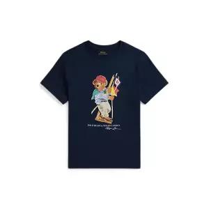 폴로 키즈 남아 8-18세 베어 코튼 저지 티 AS862118