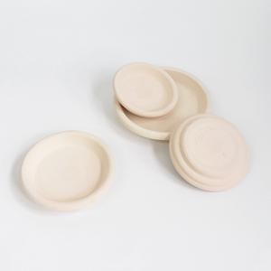 크림 화이트 토분받침대 화분받침 물받이 국산 수제 토분 마이플랜트