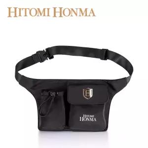 히토미혼마 초경량 원터치 버클 파크골프 힙색 파우치 허리가방