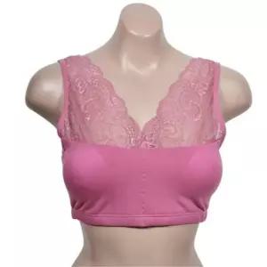 [오노마] ONM 노와이어 여성 레이스 런닝형 브라 여자속옷 심플리