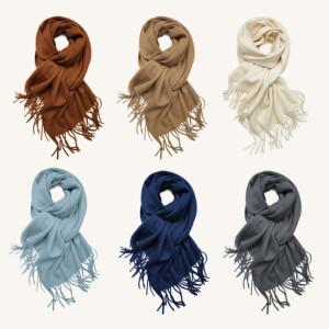 신상 인기상품 간절기 여자 베이직 남자 롱 머플러 커플 스카프 울