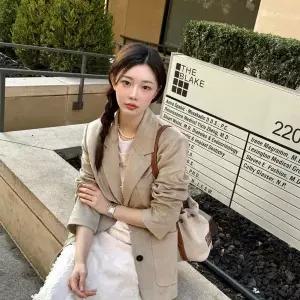 [롯데백화점]온앤온 스웨이드 자켓 NEL5XJ809_97