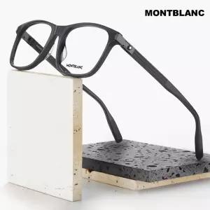 몽블랑 안경테 MB0035O-005 명품 남자 블랙 뿔테 사각 뿔테