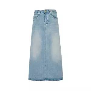 [JJ지고트](대전신세계)백 포인트 맥시 데님 롱스커트 GS3N8SK331