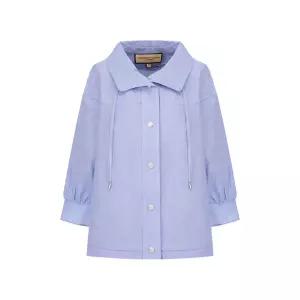 [크로커다일레이디]크로커다일레이디 썸머 미니멀 스트링 카라 라이트 아우터_CLEMJP301