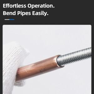 2.5M 내부 스타일 스프링 구리 튜브 벤더 수동 접이식 벤딩 라인 파이프 에어컨 도구