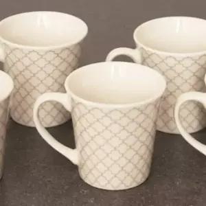 [콩심팥심]아메리카노 머그컵 세트 6P 커피 머그잔 카페 컵 믹스커피 찻잔