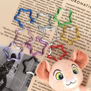 [콩심팥심]키체인 별 카라비너 키링