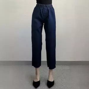 [하프클럽/셀러허브_여성트랜드패션]아이우먼 데님밴드컷팅배기팬츠 LOP051M