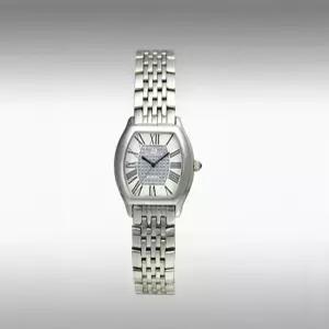 카리타스 고품격 로마자 화이트 다이얼 여성 선물 명품 예물 고급 원형 메탈 손목 시계 / C110F 