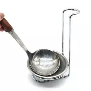 [RIZPICK]스테인레스 국자 거치대 조리도구 받침대 걸이 스텐