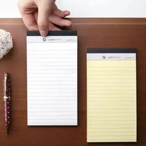 노란색 리갈패드 스티키 40매 메모장 연습용 패드 수첩 정리