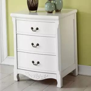 3단 원목 수납장 협탁 엔틱 수납장 가구 침실 거실