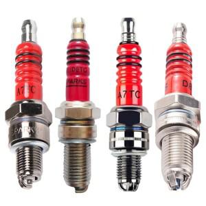 오토바이 점화 플러그 13 전극 A7TC D8TC, GY6 CG 50 70 110 125 150CC ATV 스쿠터 더트 바이크 고 카트