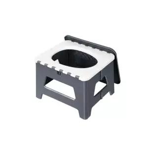 야외 자동차 변기 캠핑 플라스틱 화장실 장비 접이식 차박용 여행 배터리 간이 용