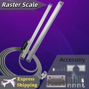 Sino KA-500 슬림형 리니어 글래스 스케일 룰러 5um TTL 디지털 DRO 그레이팅 얇고 미니 소형 소형 70-470m