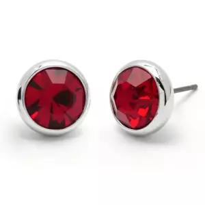 데일리 레드 오스트리아정품크리스탈스터드귀걸이