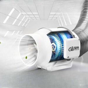 고깃집 환풍기 덕트 흡입 배기 5인치 제거기 125mm 3미터 5개 키트 공장 파이프 배출