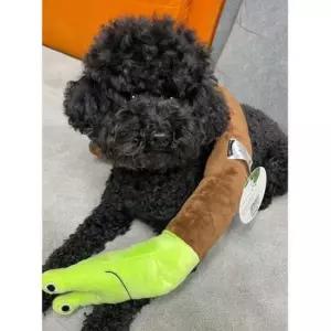 [반려] 봉제 1P 토이 장난감 달팽이 노즈워크 강아지 인형