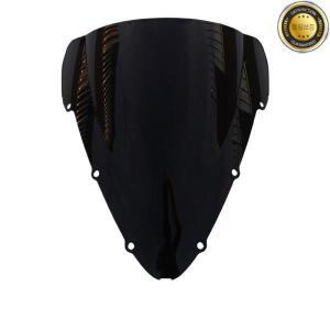 오토바이 더블 버블 윈드 실드 디플렉터 보호대 스크린 혼다 CBR600F4i F4i 2001 2003-2006