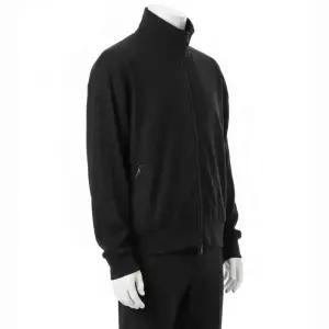 아워레가시 트랙 자켓 블랙 캔버스 저지 집업 M4246TB
