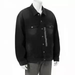 MUST IT_ 스티커 데님 자켓 청자켓 767947 TNW11 1672