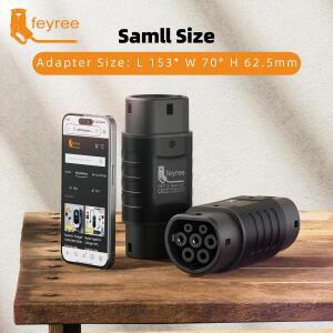 페이리 EV 충전기 스테이션 어댑터 GBT - 타입 2 IEC 62196-2 컨버터 EVSE 단상/삼상 커넥터 16A 32A 차량