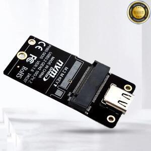 M.2 to Type-C SSD 외장 케이스 어댑터 NVMe 컨버터 보드 JMS583 칩 USB3.2 10Gbps 지원 2230 2242 사이즈