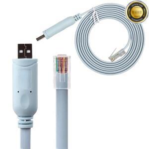 콘솔 포티넷 라우터 Ftdi USB 케이블 Cisco H3C HP Arba용 FTDI 744664241835 A7H5 1.8m Rs232-Rj45