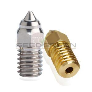 Ender-3 V3 SE 용 3D 프린터 부품 S1 / 경화 강철 도금 구리 황동 Creality 고속 M6 노즐 키트