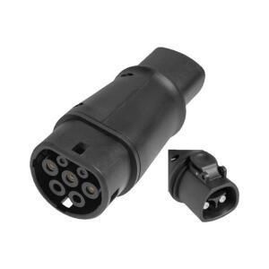 테슬라 전기차용 타입 2 어댑터 32A 24V 충전 커넥터 EV 충전기용 고속 플러그 연결