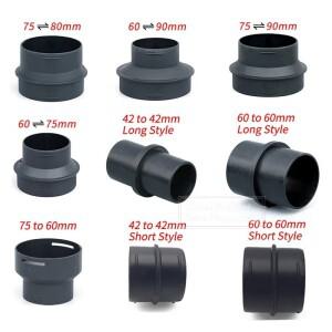 42/60/75/90mm 자동차 히터 덕트 감속기 호스 튜브 커넥터 Eberspacher 또는 Webasto 용 파이프 조이너