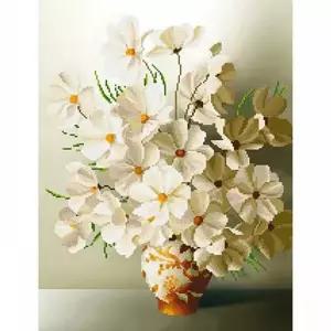 TBZ 로맨틱 화병 1 (패브릭형) 보석십자수 40x50