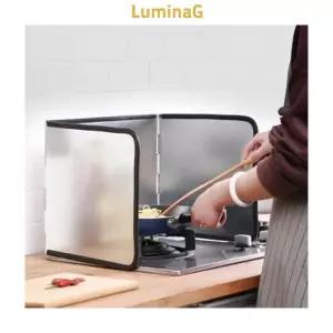 스텐 가스레인지 기름막이 칸막이 튐 방지 가드 고급형 가스렌지