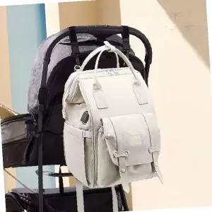 육아 외출용 수납 배낭 방수 천 소재 아기 물품 보관 가방 선물용