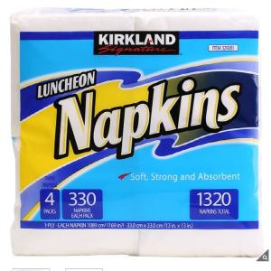 [CI107화장품/미용/제지(화장지)] 커클랜드 시그니춰 테이블 냅킨 / 최소구매 2